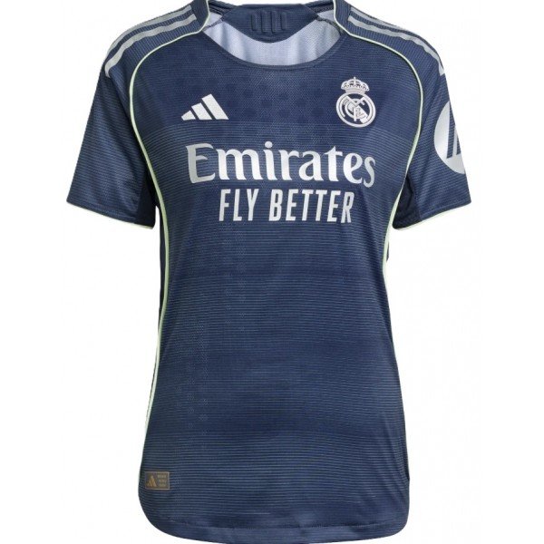Camisa Feminina II Real Madrid 2025 2026 Adidas oficial 